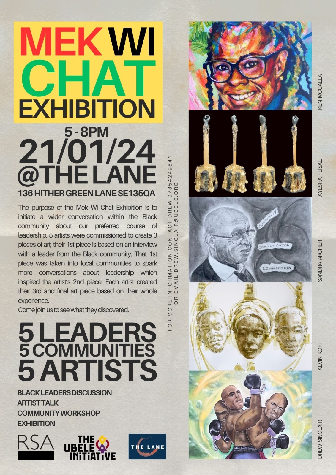 Mek Wi Chat first show